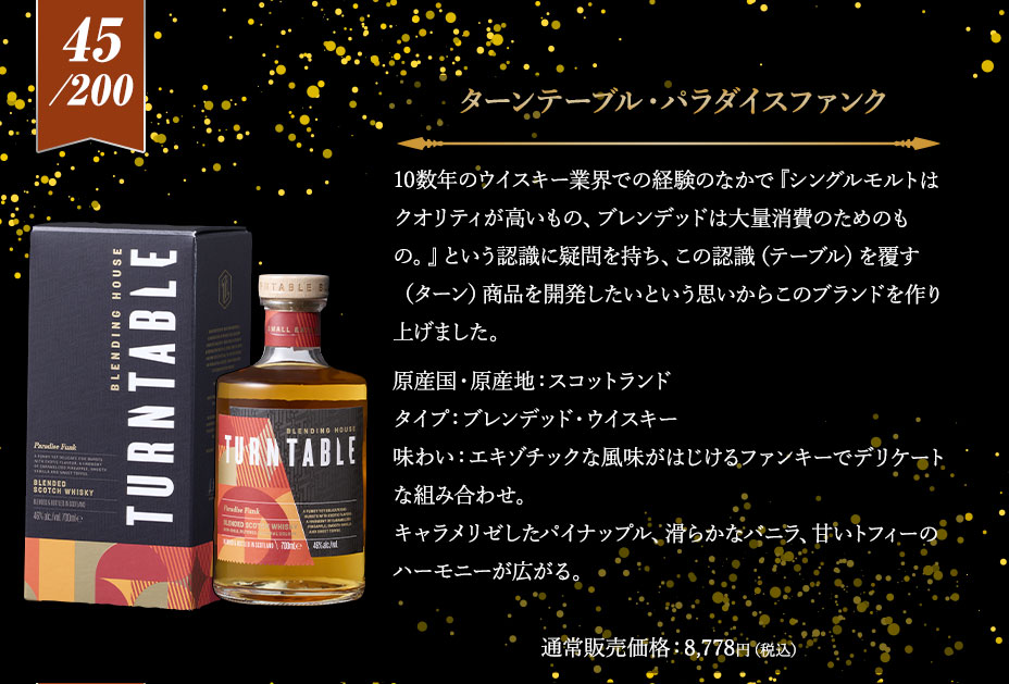 5等賞：ターンテーブル・パラダイスファンク