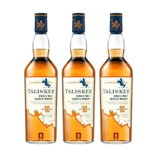 箱付】タリスカー10年3本セット | MALKS