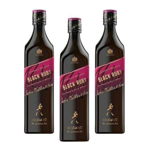 Johnnie Walker ブラックラベル & ブラックルビー 3本セット 楽天市場】ジョニーウォーカー ブラックルビー 40度 700ml 3本セット