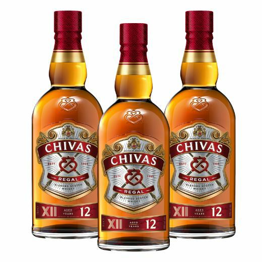 CHIVAS REGAL 12年 ミズナラ 750ml　3本セット シーバスリーガルミズナラ12年3本セット | MALKS