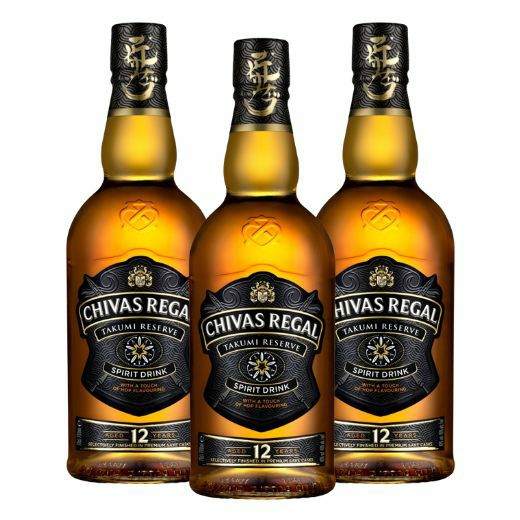CHIVAS REGAL 12年 ミズナラ 750ml　3本セット シーバスリーガルミズナラ12年3本セット | MALKS